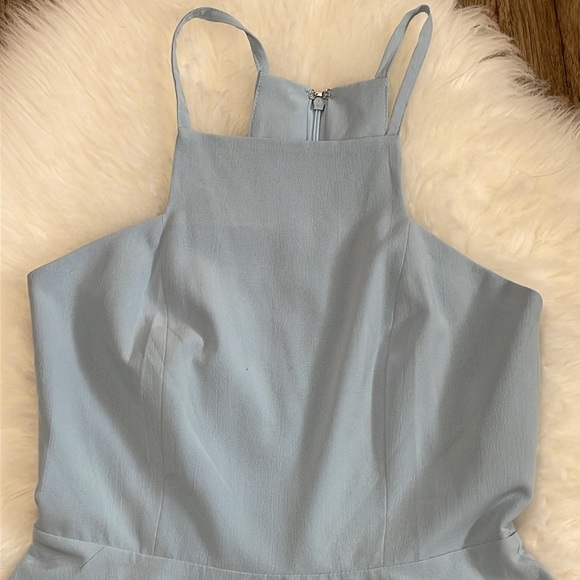 Lulus Call to Charms Light Blue Skater Dress Size XS - Picture 3 of 11